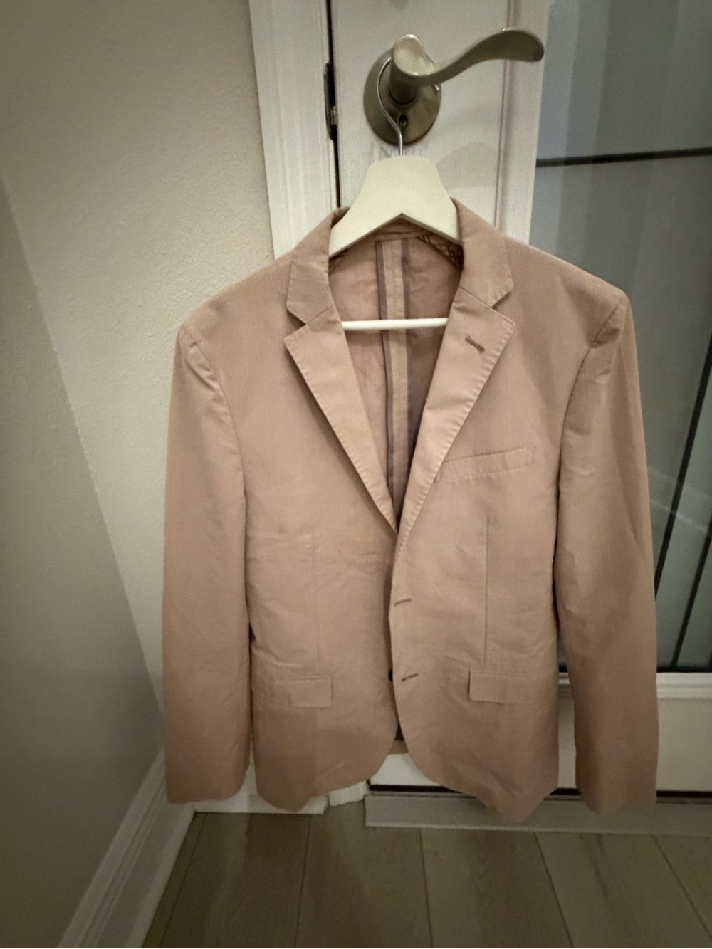Burberry Black Label Men's Beige Casual Blazer